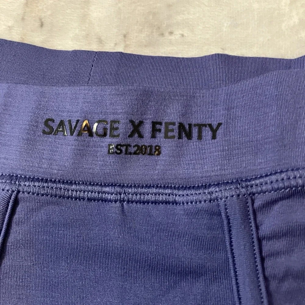 Savage X‎ Fenty Base Boxer Briefs Mens Size XXL Cosmic Blue Soft Comfort